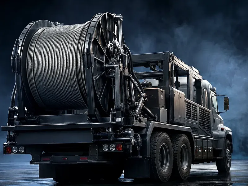 Гидравлическая кабельная лебёдка F250.240 — расширенное исполнение — модель F250.240-B