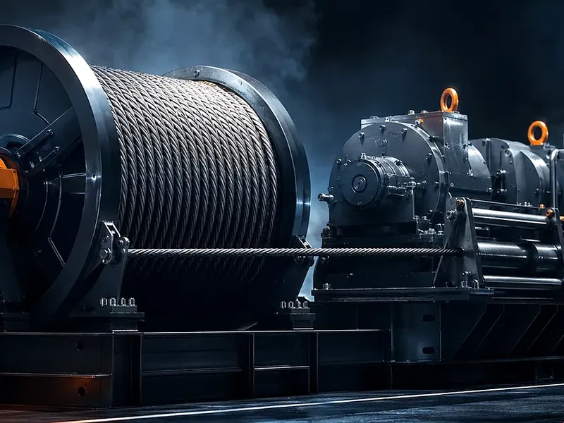 Натяжная или тормозная машина F120.AF.180.42 — проектное исполнение — модель F120.AF.180.42-P