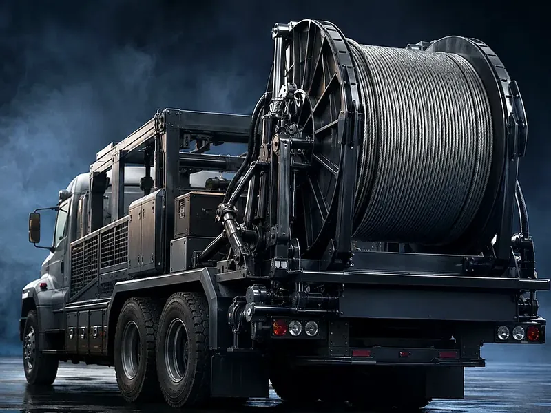 Кабельная сервисная лебёдка F206.10 — базовое исполнение — модель F206.10-A