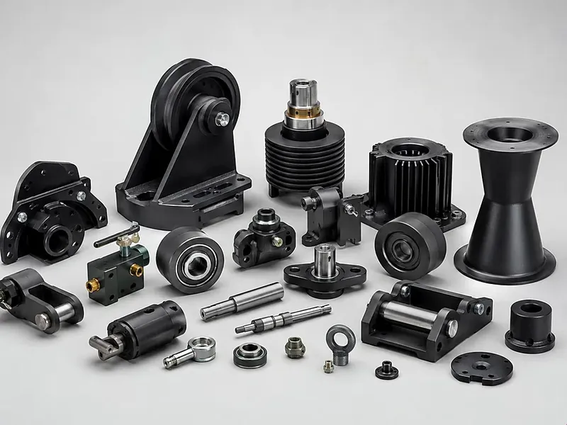 Оси для кабельных барабанов — проектное исполнение — модель EP-DRUM-AXLE-P